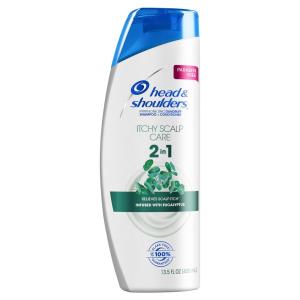 Head & Shoulders Eucalyptus Itchy Scalp Care 2 In 1 Dandruff Shampoo Conditioner 13.5 Oz