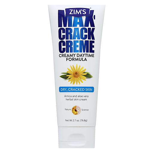 Zim's Max Crack Creme Creamy Daytime Formula 2.7 Oz. Tube