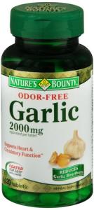 Alho 2000mg Sem Aroma 120 Tabletes
