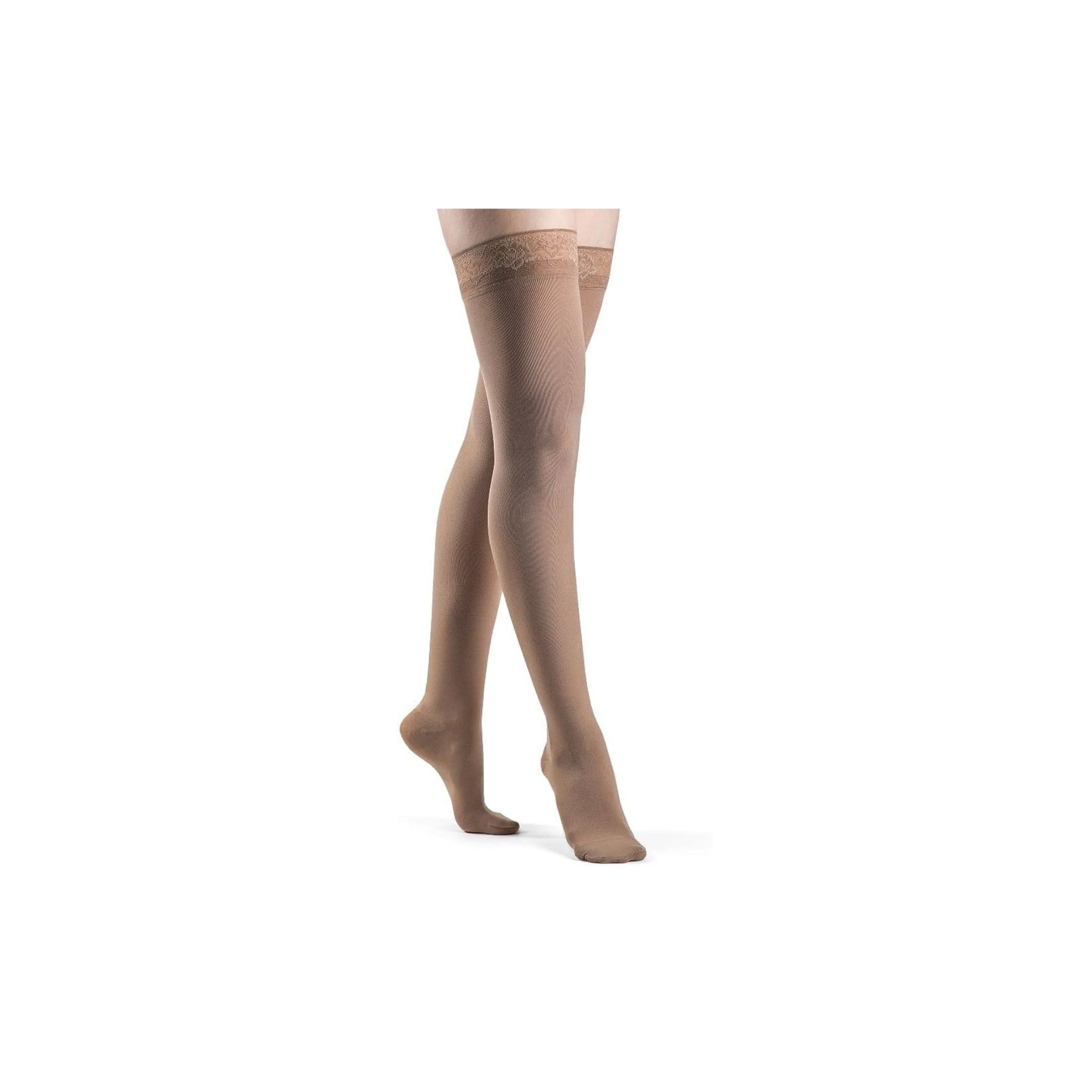Sigvaris Soft Opaque Women's Thigh High 20-30 mmHg