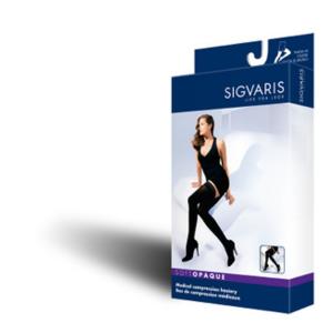 Sigvaris Soft Opaque Women's Thigh High 20-30 mmHg