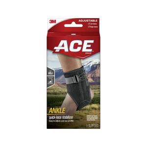ACE Ankle Brace, With Side Stabilizers, Adjustable, Moderate Stabilizing Support