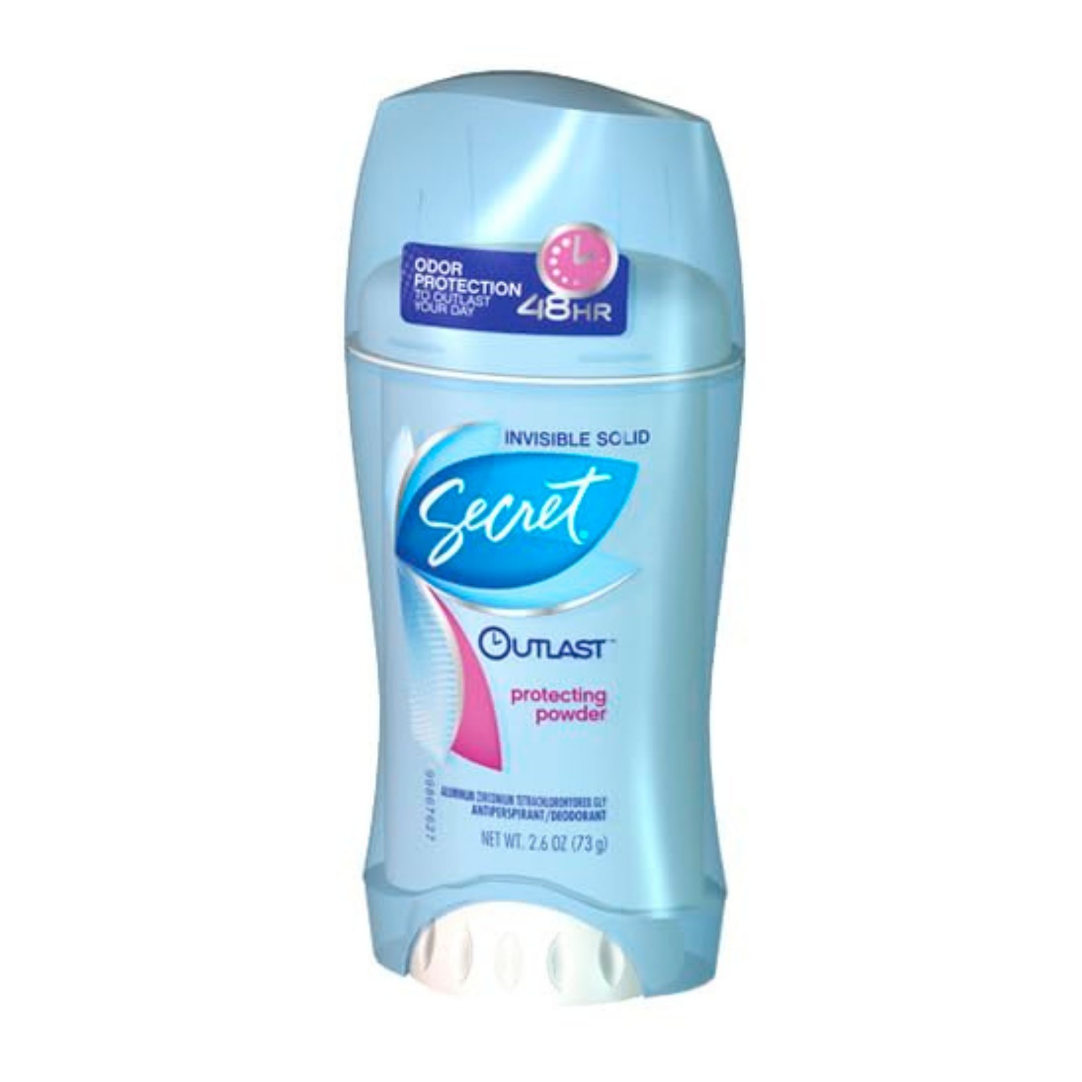 Secret Outlast Invisible Solid Antiperspirant Deodorant For Women, Protecting Powder, 2.6 Oz