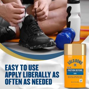 Gold Bond Friction Defense Stick With Aloe Unscented - 1.75 Oz