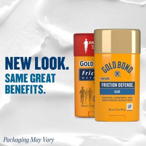 Gold Bond Friction Defense Stick With Aloe Unscented - 1.75 Oz