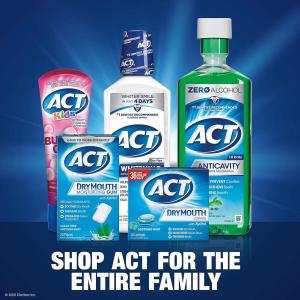 ACT Total Care Anticavity Fluoride Mouthwash Sensitive Formula, Mild Mint - 18 Oz