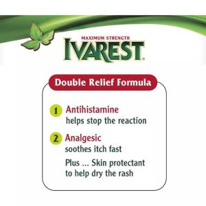 Ivarest Poison Ivy Itch Relief Cream Maximum Strength 2 Oz