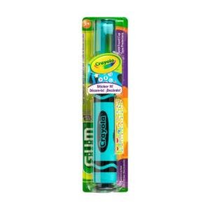 GUM Power Toothbrush, Crayola, Soft