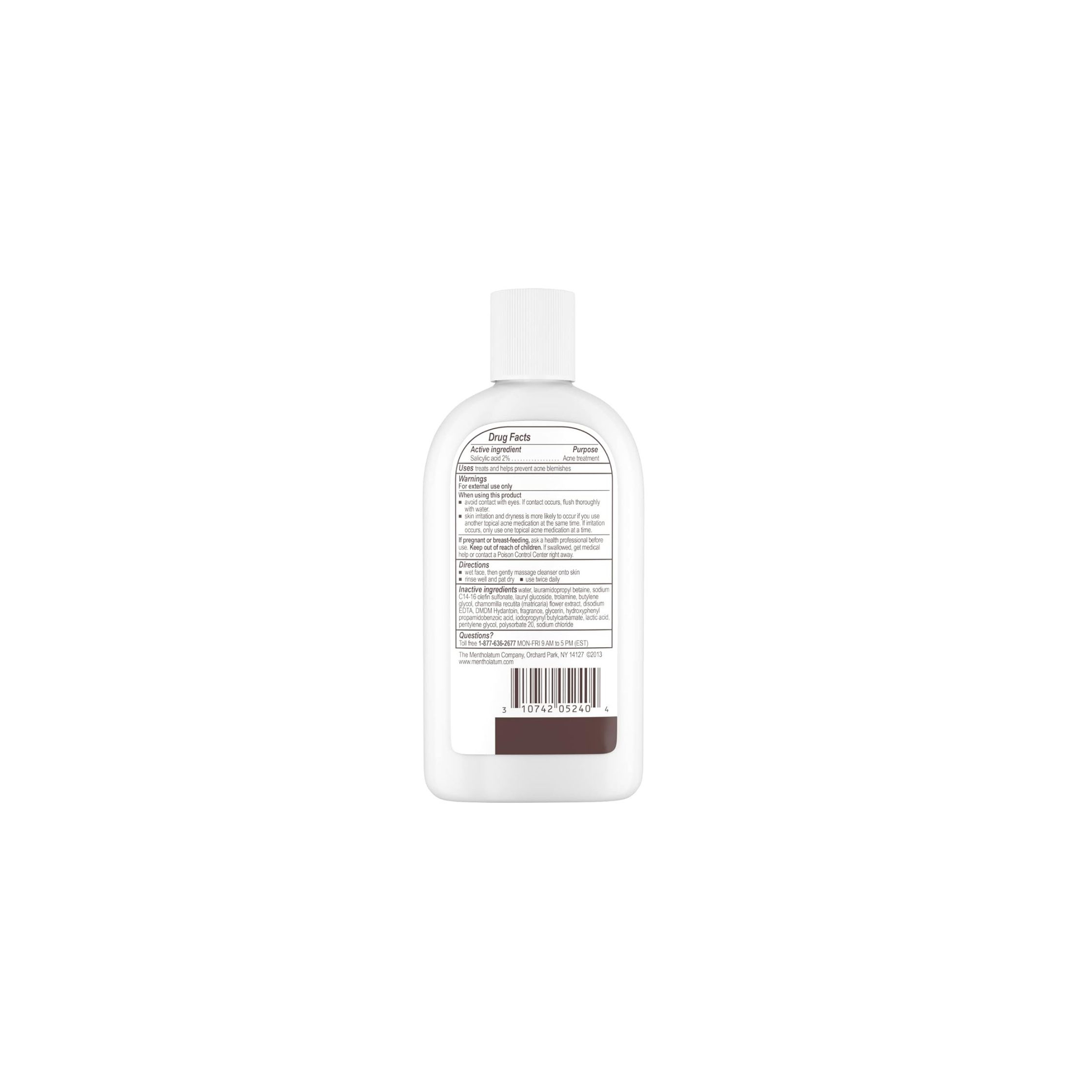 Phisoderm Anti-blemish Gel Facial Wash, pH Balanced, #5240 - 6 Oz