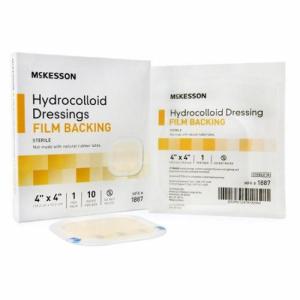 McKesson Hydrocolloid Dressing Thin 4 X4