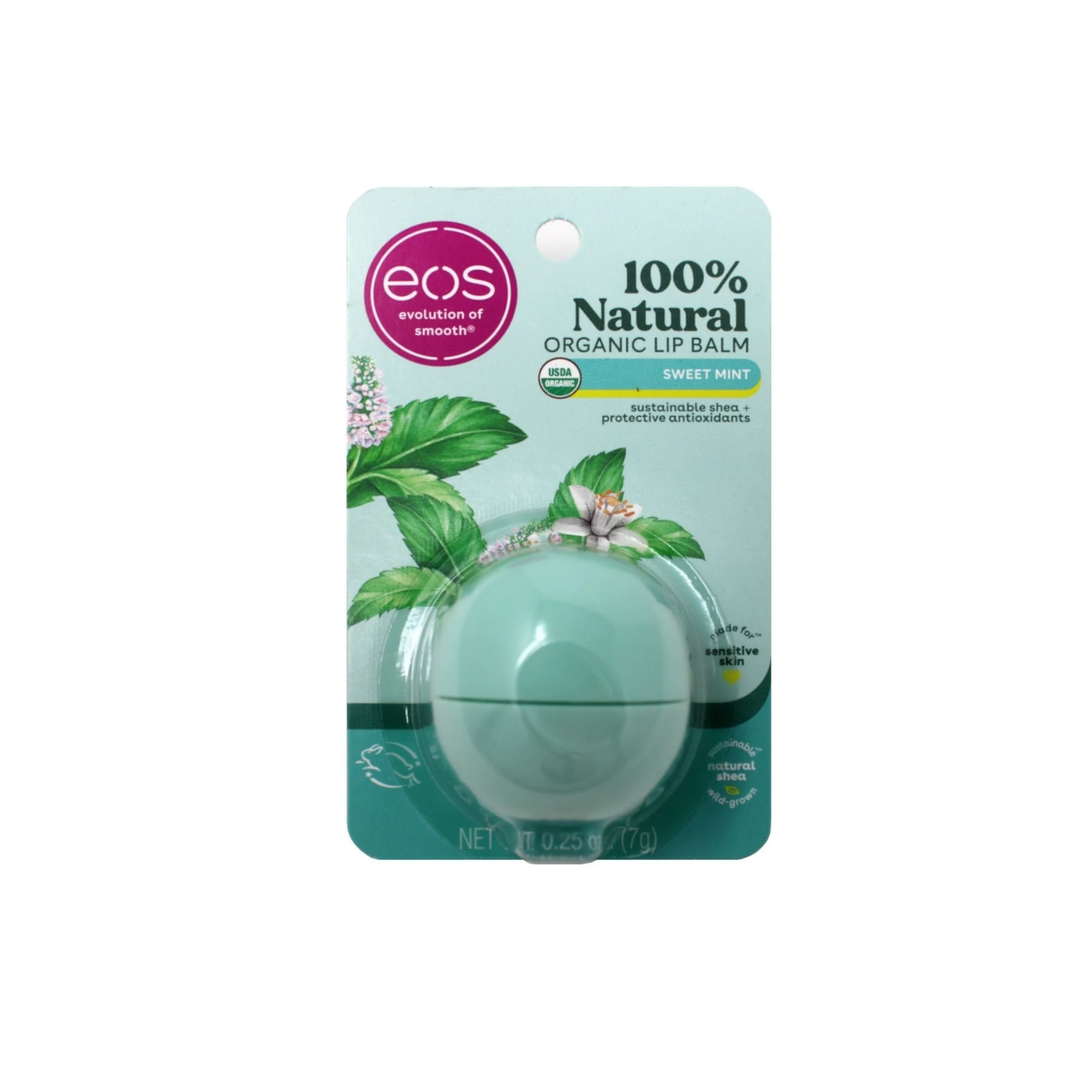 eos Lip Balm Sweet Mint Organic Sphere .25oz