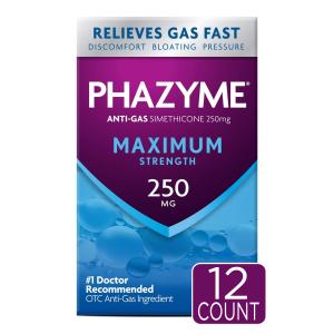 Phazyme Anti Gas, Maximum Strength, 250 Mg, Fast Gels