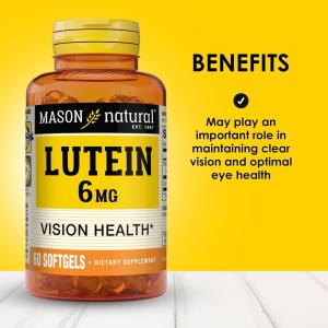 Mason Natural Vitamins Lutein 6 Mg Softgels