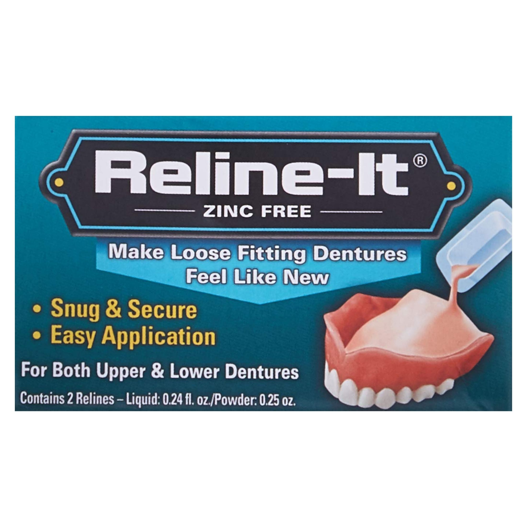 Reline-It Zinc Free Denture Reliner