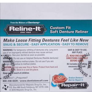 Reline-It Zinc Free Denture Reliner
