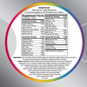Centrum Silver Adults 50 Multivitamin Multimineral Supplement Tablets