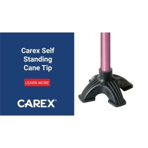 Carex Self Standing Cane Tip