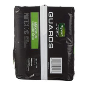 Depend Guards For Men Maximum Absorbency Incontinence Pads