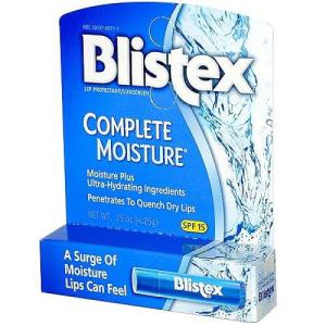 Blistex Complete Moisture Lip Protectant/Sunscreen SPF 15 Twin Pack
