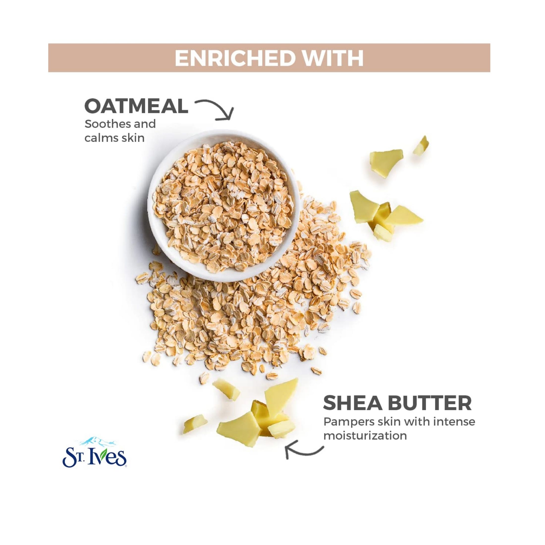 St. Ives Soothing Oatmeal & Shea Butter Body Lotion