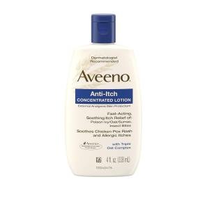 Aveeno Lotion, Concentrated, Anti Itch 4 Fl Oz