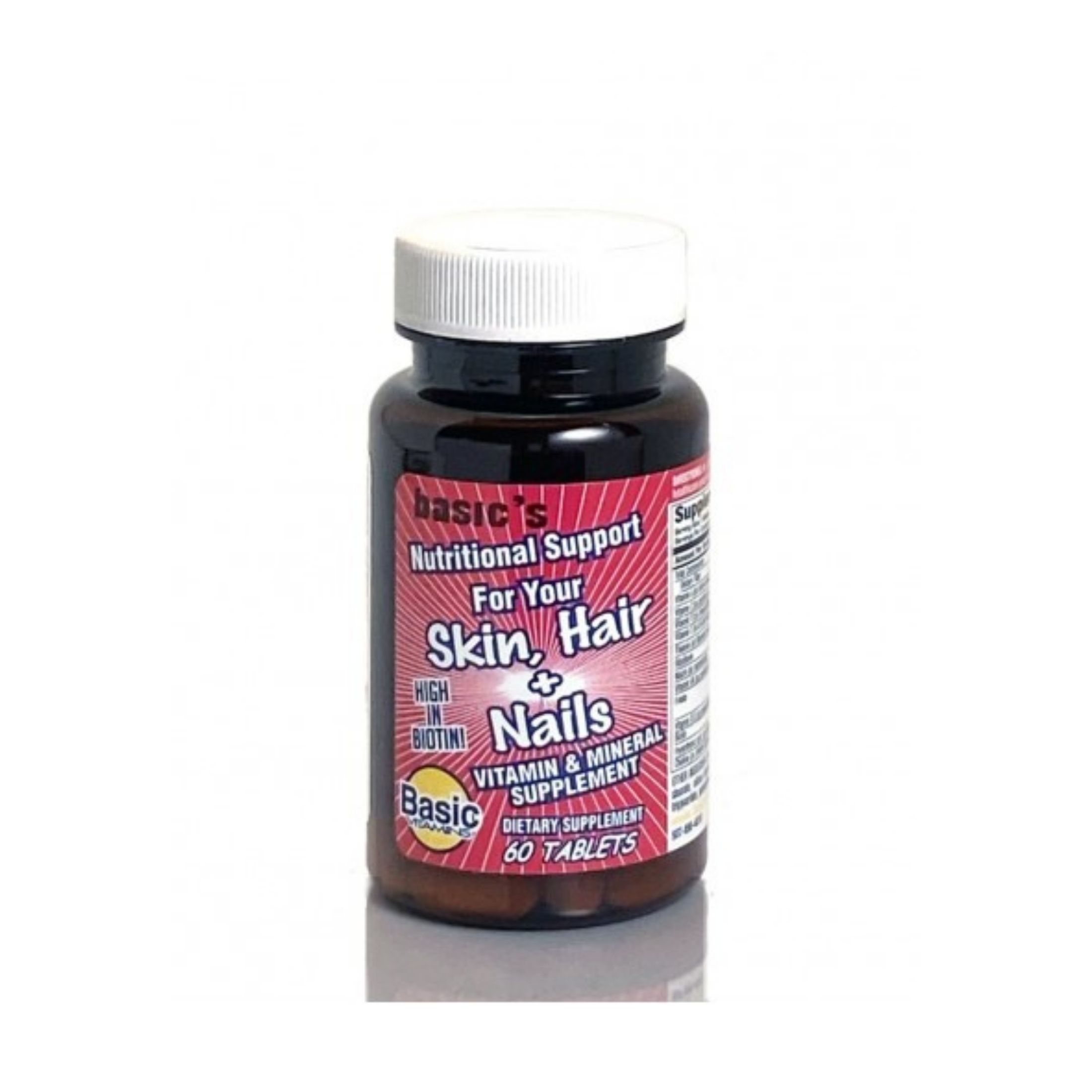 Basic Vitamins Hair Skin Nail Tabs