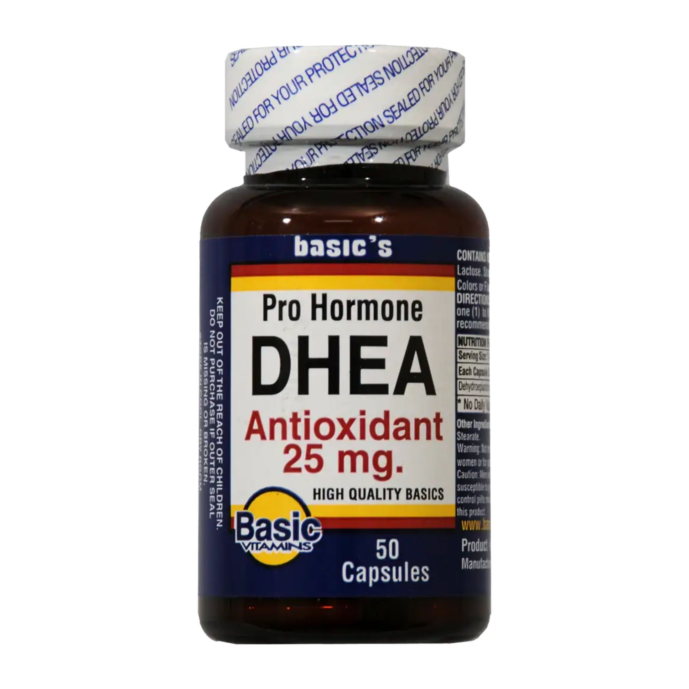 Basic Pro Hormone DHEA 25 Mg