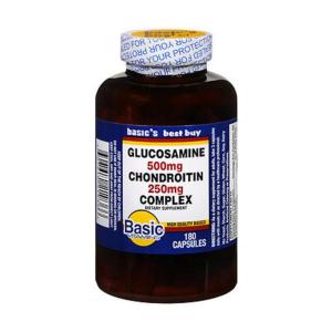 Basic Vitamins Glucosamine Chondroitin Complex - 180 Tabs