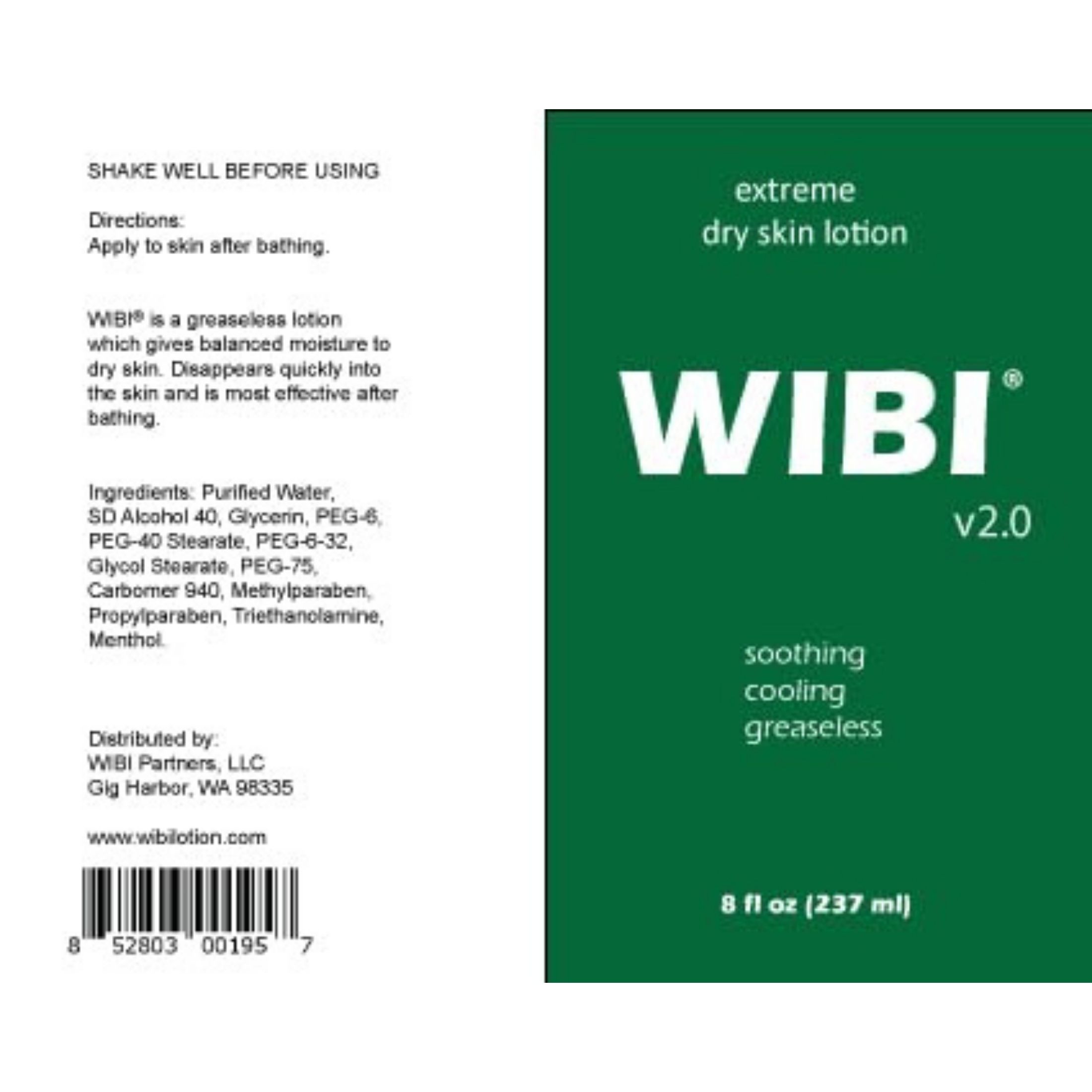 Wibi Dry Skin Lotion - 16oz