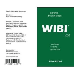 Wibi Dry Skin Lotion - 16oz