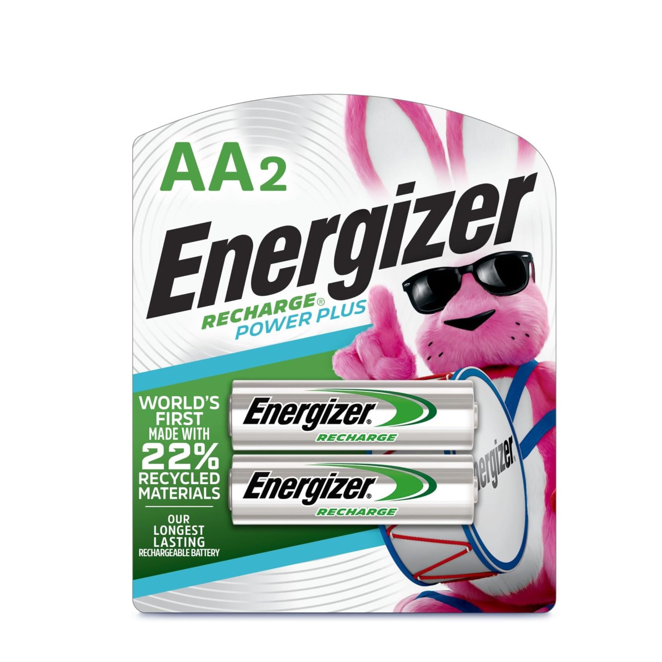 Energizer Recharge Power Plus Rechargeable AA Batteries