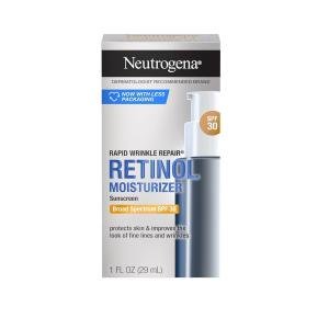 Neutrogena Rapid Repair Retinol Face Moisturizer With SPF 30 Wrinkle Cream 1 Oz