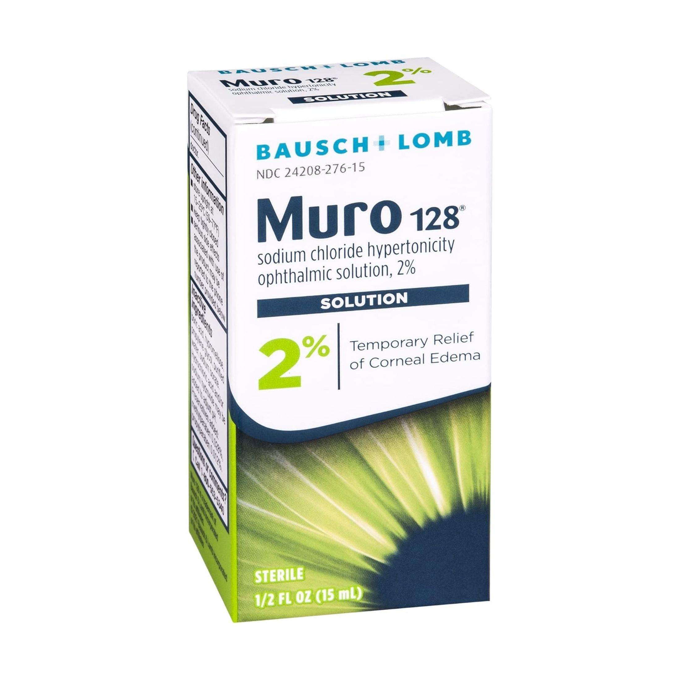 Muro 128 Eye Lubricant Ophthalmic Drops 15 Ml EACH