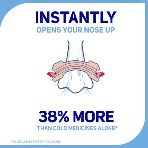 Breathe Right Nasal Strips, For Sensitive Skin, Sm/Med, Clear