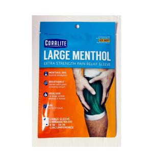 Coralite Menthol Extra Strength, Large Knee Pain Relief Sleeve