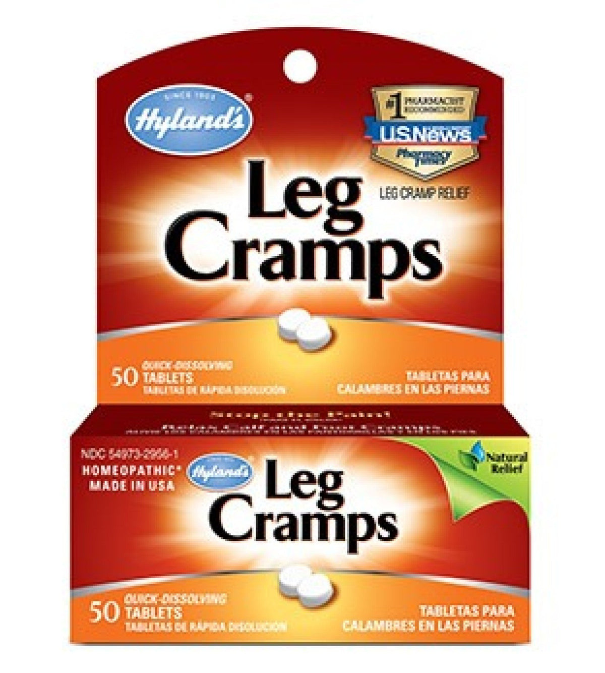 Hyland's Homeopathic Leg Cramps Quick Dissolving Tablets
