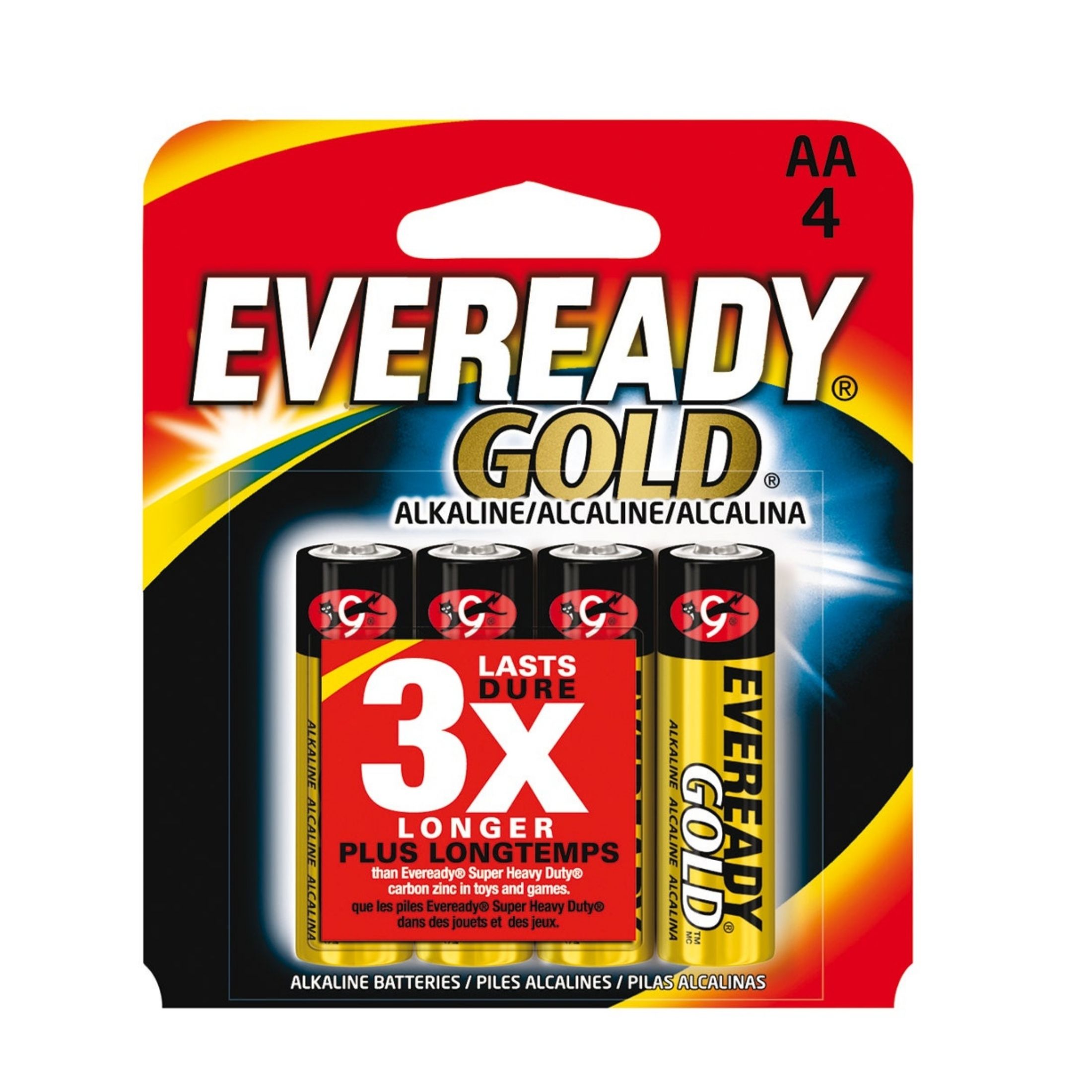 Eveready Energizer Battery - Gold AA 4