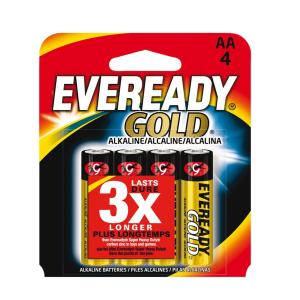 Eveready Energizer Battery - Gold AA 4