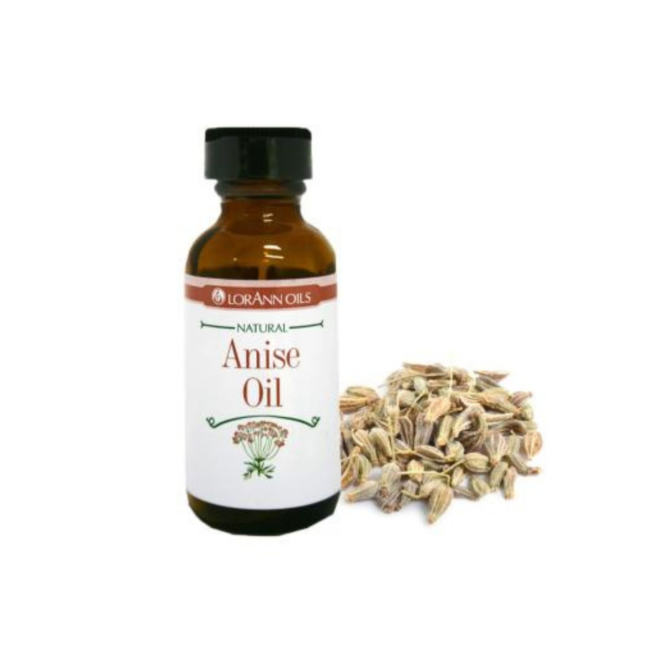LorAnn Oils Anise Oil SS, Natural Flavor, 1 Ounce Bottle -Includes A Recipe
