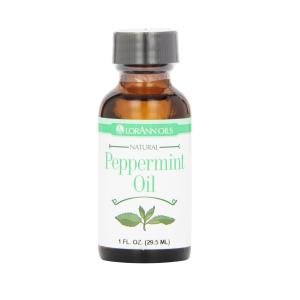 LorAnn Oils Peppermint Oil SS Natural Flavor 1 Ounce Bottle