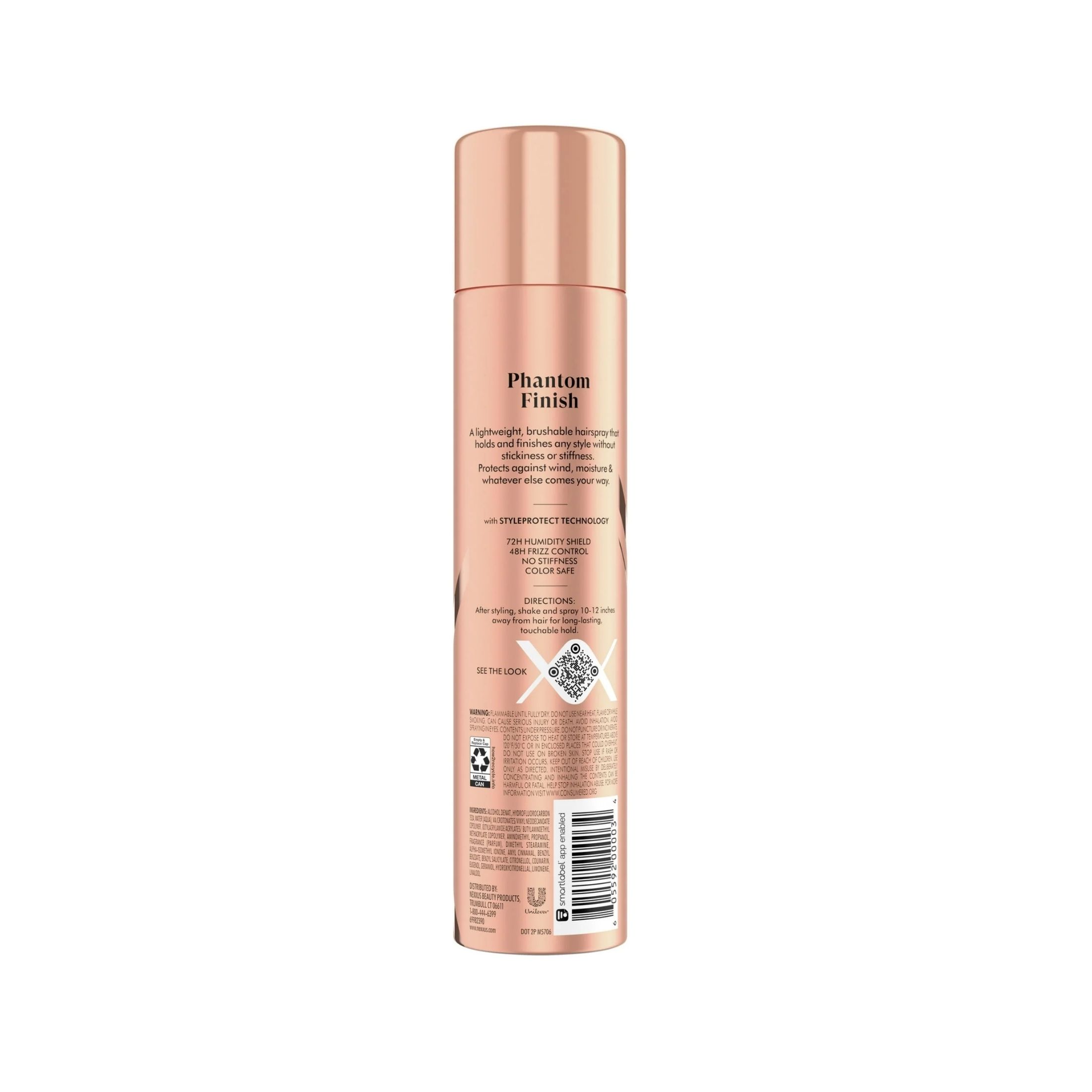 Nexxus Hair Comb Thru Natural Hold Design And Finishing Mist