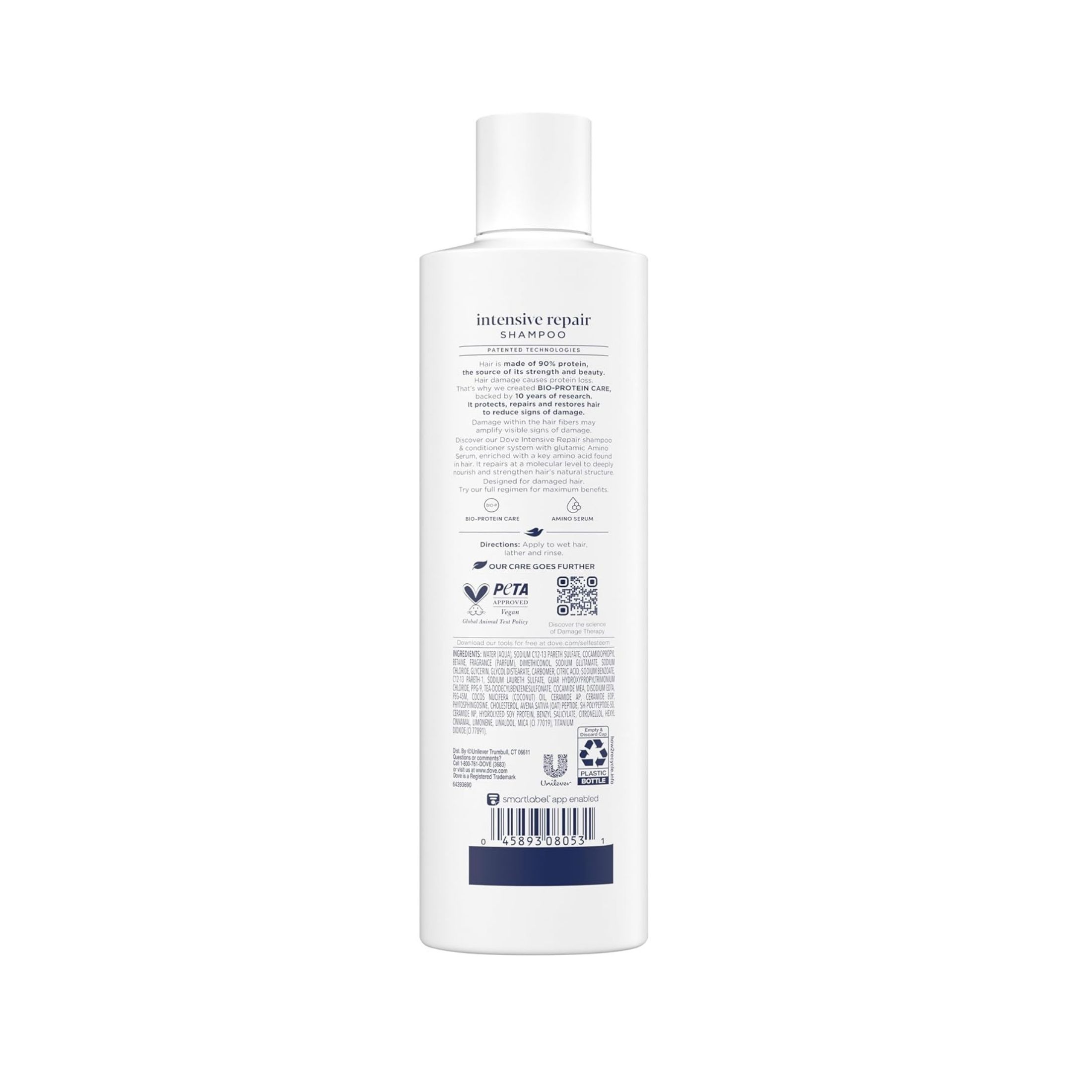 Dove Nutritive Solutions Strengthening Shampoo, Intensive Repair - 12 Fl Oz