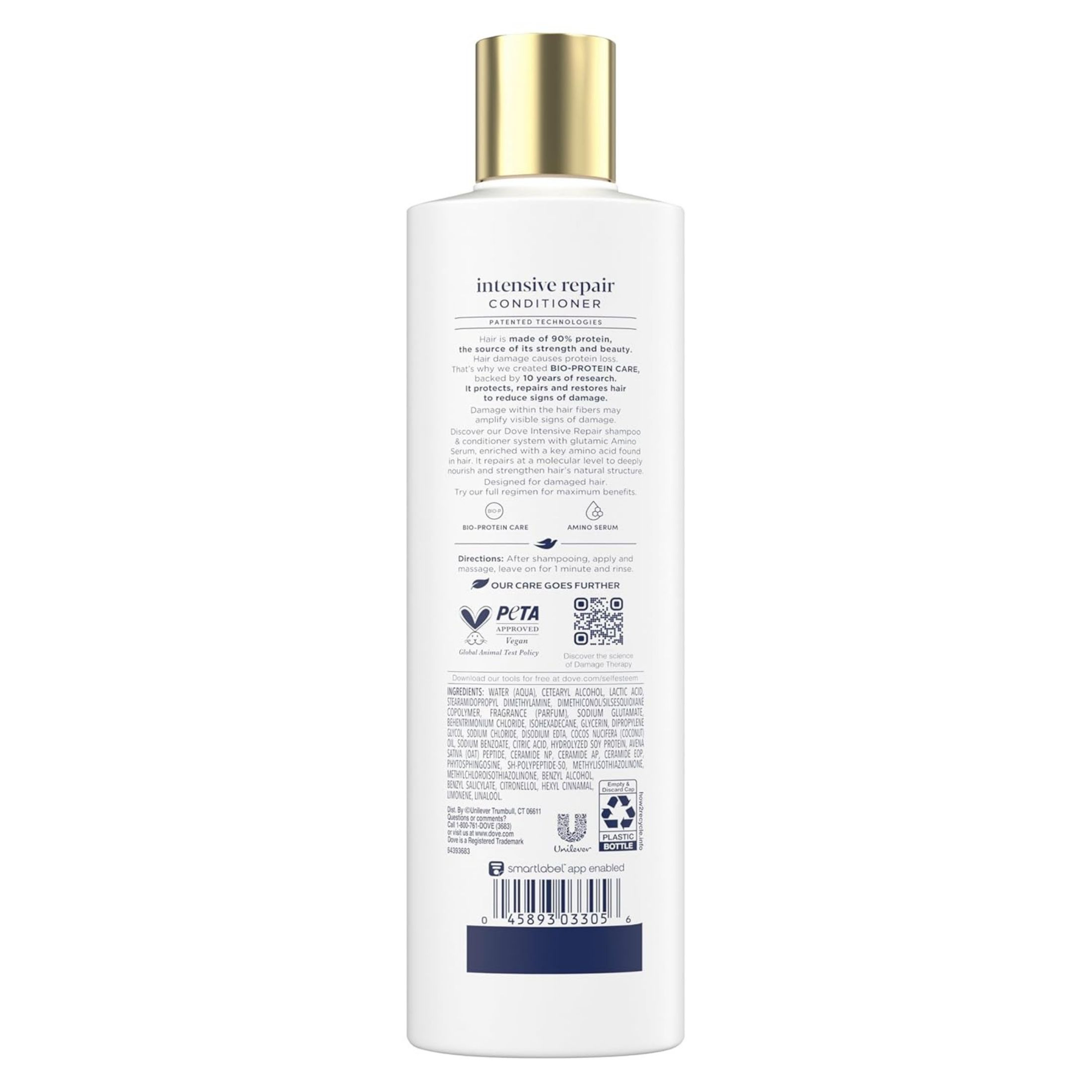 Dove Nutritive Solutions Strengthening Conditioner, Intensive Repair - 12 Fl Oz