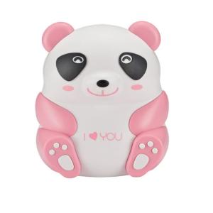 Drive Medical Panda Pediatric Nebulizer, Pink With Disposable Neb Kit
