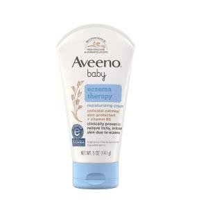 Aveeno Baby Eczema Therapy Moisturizing Cream Colloidal Oatmeal Skin Protectant
