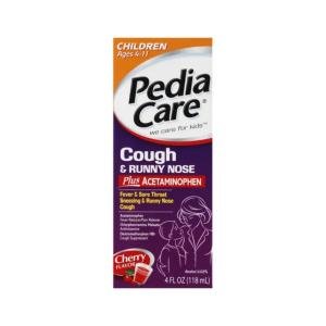 Pedia Care Children's Cough & Runny Nose, Plus, Luden's Cherry Taste