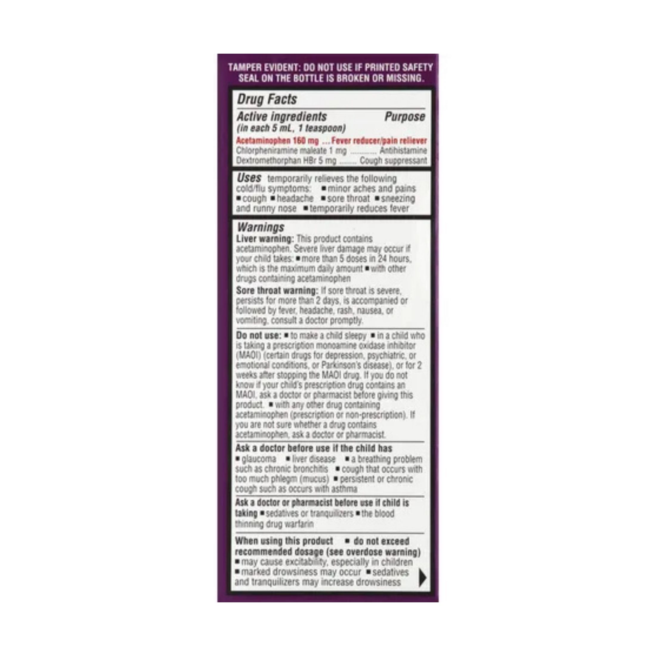 Pedia Care Children's Cough & Runny Nose, Plus, Luden's Cherry Taste