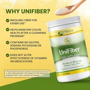 UniFiber Dr. Natura Natural Supplement, 8.4-Ounce