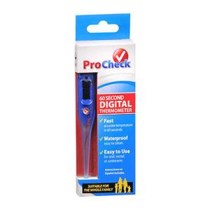 Microlife Procheck, Procheck 60 Second Digital Thermometer