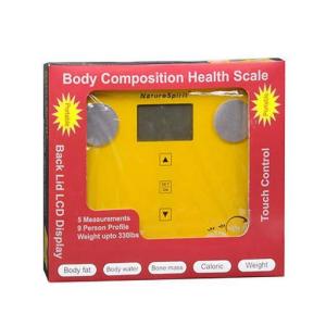 NatureSpirit Portable Body Composition Health Scale